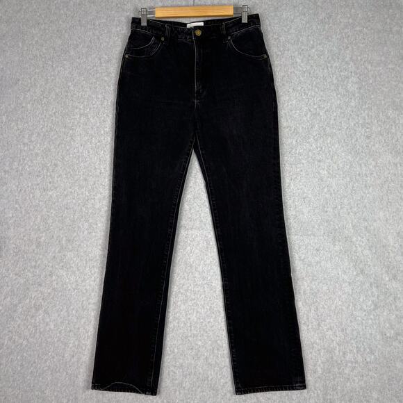 Rolla's Black Original High Rise Straight Jeans Size 29 - Picture 1 of 15